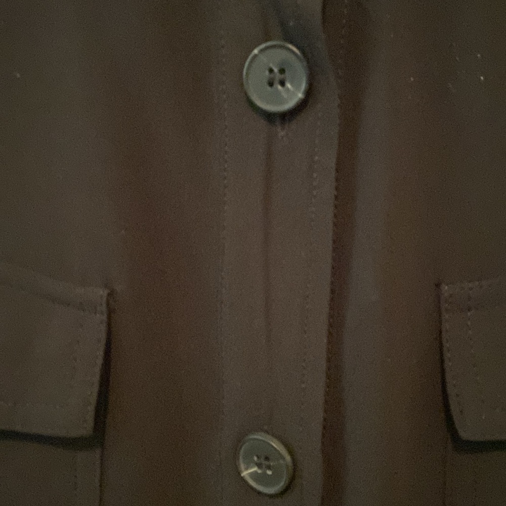 MarlaWynne Wynne Layers Chiffon Safari Jacket Black Size Small New - Picture 6 of 12